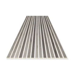 Acous Akustikpaneel Proffessional EicheGrau-Filz weiss 2500x600x21 mm
