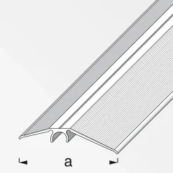 Alfer Niveauausgleichsprofil Clipstech 2m messing