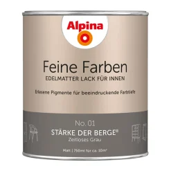 AlpinaBuntlack Feine Farben Lack No 01 Stärke der Berge edelmatt 750ml