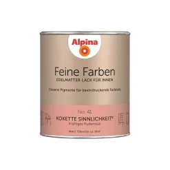 AlpinaBuntlack Feine Farben Lack No 41 Kokette Sinnlichkeit edelmatt 750ml