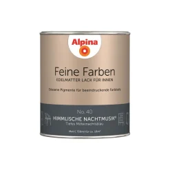 AlpinaBuntlack Feine Farben Lack No 40 Himmlische Nachtmusik edelmatt 750ml