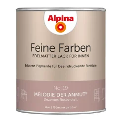 AlpinaBuntlack Feine Farben Lack No 19 Melodie der Anmut edelmatt 750ml
