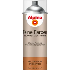 AlpinaBuntlack Feine Farben Sprühlack Faszination in Kupfer 400ml