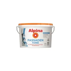Alpina Fassadenfarbe Weiß Matt 2,5 L