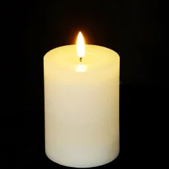 Ambientis LED-kerze mit Echtwachseffekt