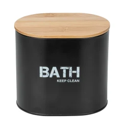 Badbox mit Deckel Mod. Gara schwarz