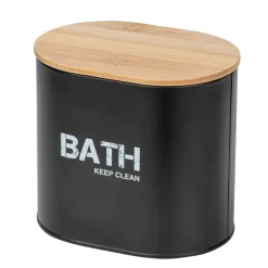 Badbox mit Deckel Mod. Gara schwarz