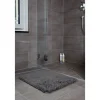 Badematte Belize mousegrey 55x65 Micropo