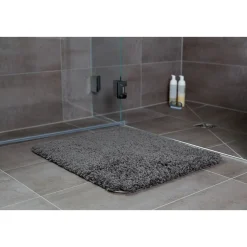 Badematte Belize mousegrey 55x65 Micropo