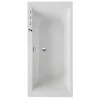 Badewanne Rosa 180x80 cm, weiss