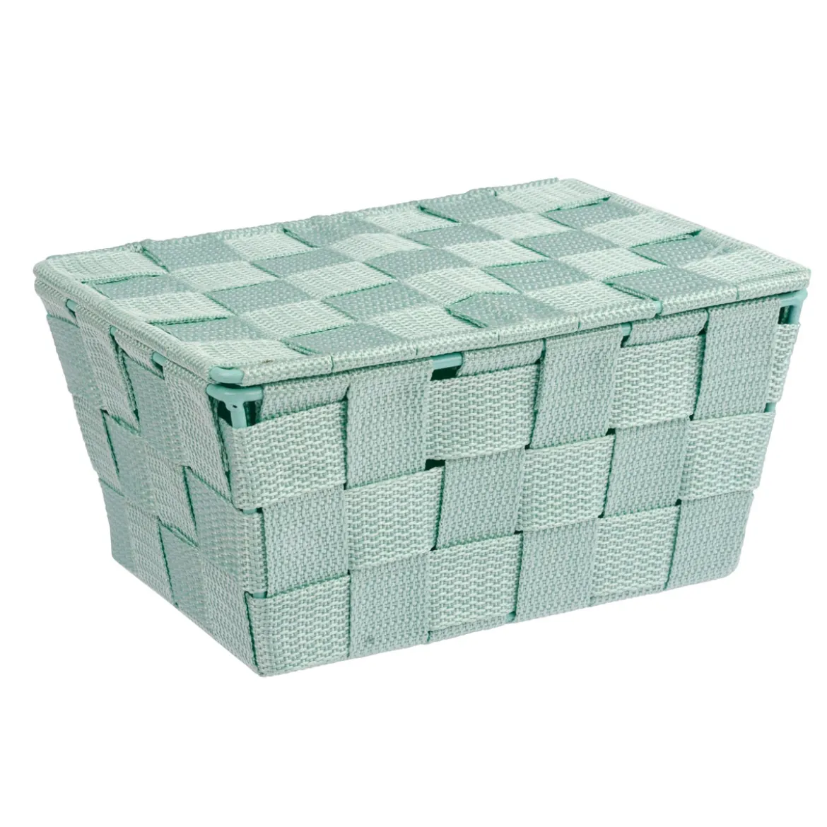 Badkorb mit Deckel Mod. Adria, mint