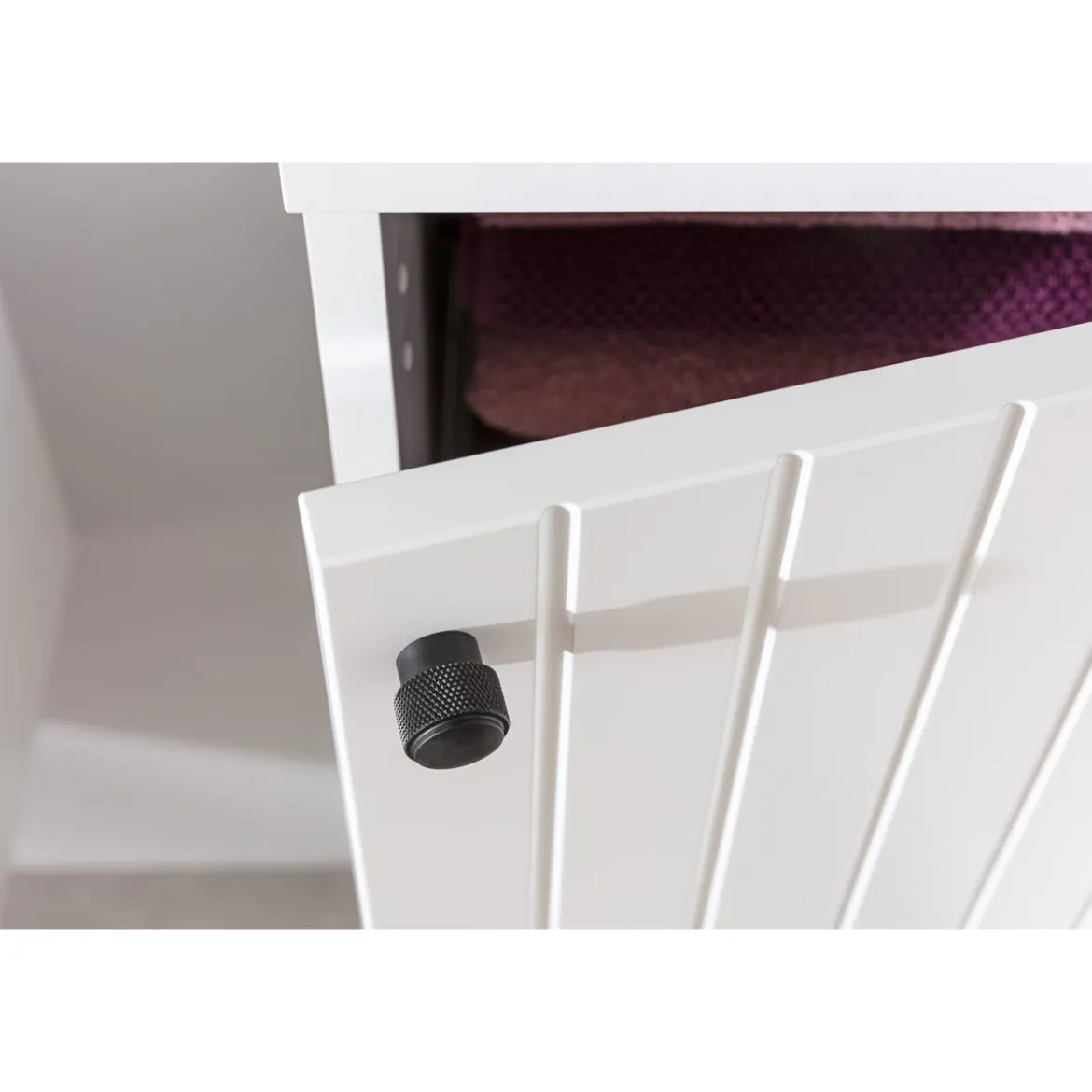 Badmöbel-Set Piet, Spiegelschrank + Waschtischunterschrank, inkl. LED-Aufsatzleuchte