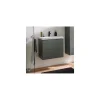 BADMOBIL Waschtischunterschrank CRAFT 49 x 54 x 36 cm 2 Schubladen mit Push-To-Open grün-matt