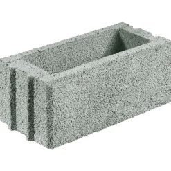 Bellamur-Gartenmauer 1/1 Stein, 50x25x20cm, grau