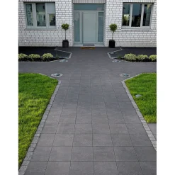 Beton Gehwegplatte grau 40x40x4 cmmit Fase