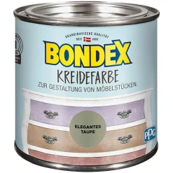 Bondex Kreidefarbe Elegantes Taupe 500 ml