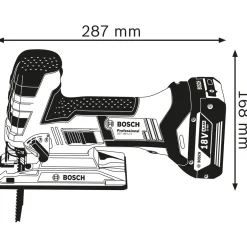 Bosch Professional Akku-Stichsäge GST 18V-LI S solo