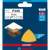 Bosch ProfessionalExpert C470 Schleifpapier für Deltaschleifer 93 mm G 240 5 Stück