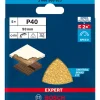 Bosch ProfessionalExpert C470 Schleifpapier für Deltaschleifer 93 mm G 40 5 Stück