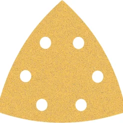 Bosch ProfessionalExpert C470 Schleifpapier für Deltaschleifer 93 mm G 80 5 Stück