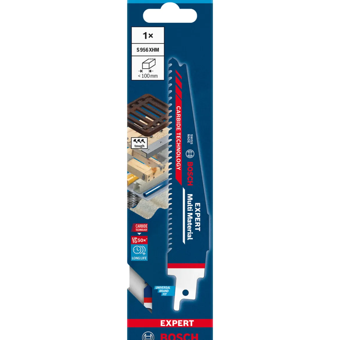 Bosch ProfessionalExpert Multi Material 956 XHM Säbelsägeblatt 1 Stück
