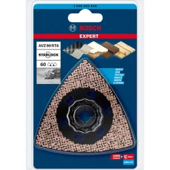 Bosch ProfessionalExpert Sanding Plate AVZ 90 RT6 Blatt für Multifunktionswerkzeuge 90 mm