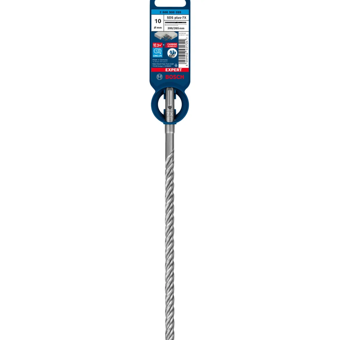 Bosch ProfessionalExpert SDS plus-7X Hammerbohrer 10 x 200 x 265 mm