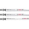 Bosch ProfessionalExpert Wood 2-side clean Stichsägeblatt-Set 3- teilig T308B/BO