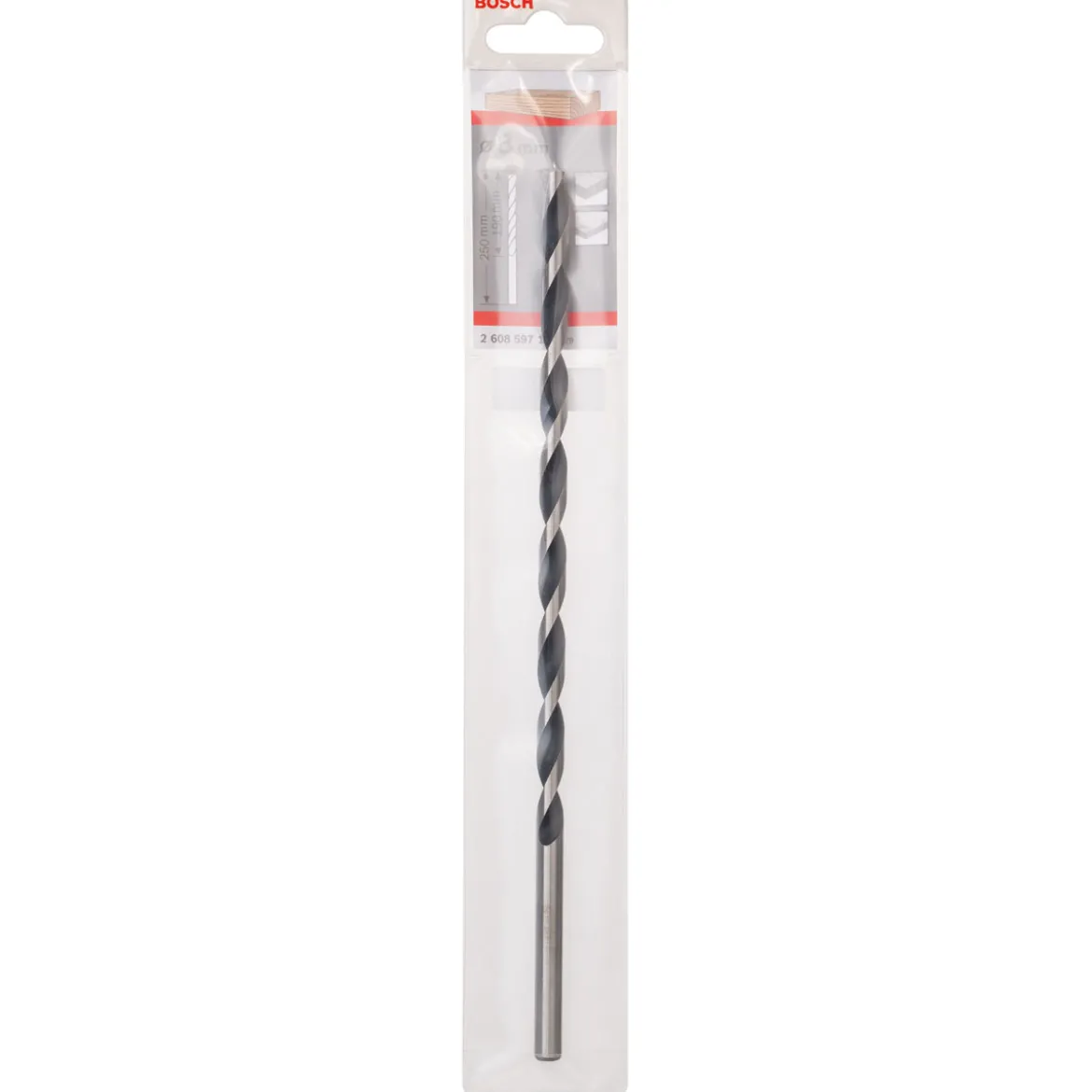 Bosch ProfessionalMaschinenholzbohrer M-Spitze 8 x 250 mm d 8 mm