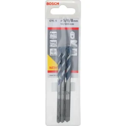 Bosch Professional3-teiliges CYL-5 Betonbohrer-Set 5/6/8 mm