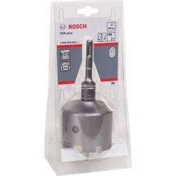 Bosch Professional3-teiliges Hohlbohrkronen-Set SDS plus 82 mm