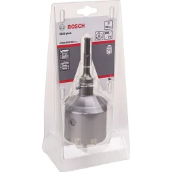 Bosch Professional3-teiliges Hohlbohrkronen-Set SDS plus 68 mm