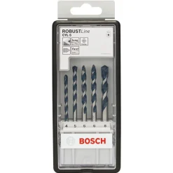 Bosch Professional5-teiliges CYL-5 Betonbohrer-Set Robust Line 4–8 mm