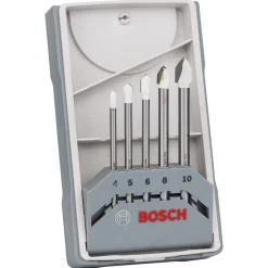 Bosch Professional5-teiliges CYL-9 Ceramic Fliesenbohrer-Set 4–10 mm