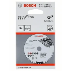 Bosch ProfessionalTrennscheibe Experst for Inox 5 Stück