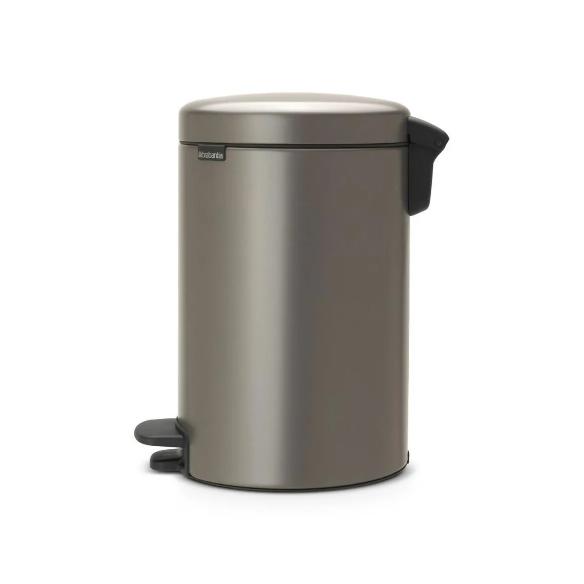 BRABANTIA Treteimer Newicon 12 L mit Kunststoffeinsatz platinum
