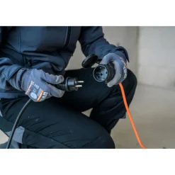 Bremaxx Verlaengerungskabel, 40m orange