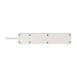 Bremounta Steckdosenleiste 4-fach weiss1,5m Kabel, mit Schalter