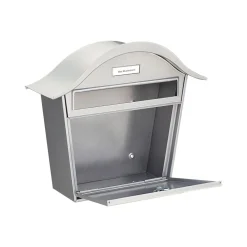 Burg Wächter Briefkasten Holiday silber