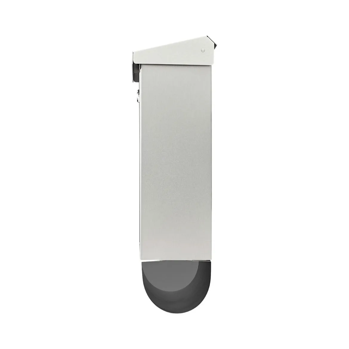 Burg Wächter Briefkasten Inoxstar 4710 mit Zeitungsfach silber