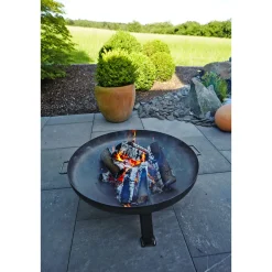 Buschbeck Feuerschale aus Eisen 80 x 30 cm 100 x 33 cm