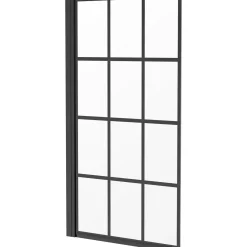 BW-Aufsatz Jasmin, 1-tlg.,BxH78x140cmmit Active-Cover-Glassiegel,P.schwarz