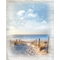 Canvas-Art North Sea 60 x 80 cm