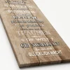 Canvas-Art Spruch 30 x 80 cm