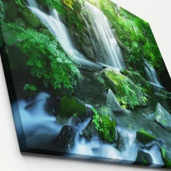 Canvas-Art Wasserfall 60 x 80 cm