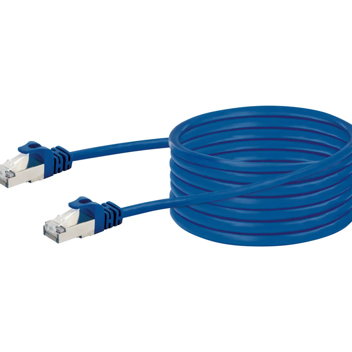 CAT8 Netzwerkkabel S/FTP 5m blau