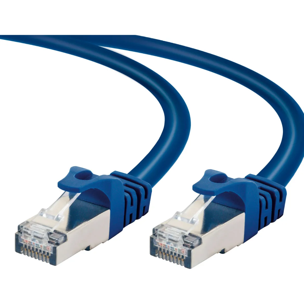 CAT8 Netzwerkkabel S/FTP 2m blau