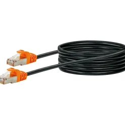 CAT7 S/FTP Netzwerkkabel 5,0m schwarz