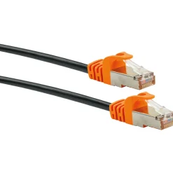 CAT7 S/FTP Netzwerkkabel 2,0m schwarz
