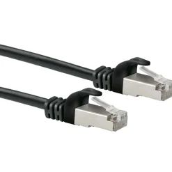 CAT6 S/FTP Netzwerkkabel 1,0m schwarzmax. 250 Mhz 1 Gbit/s